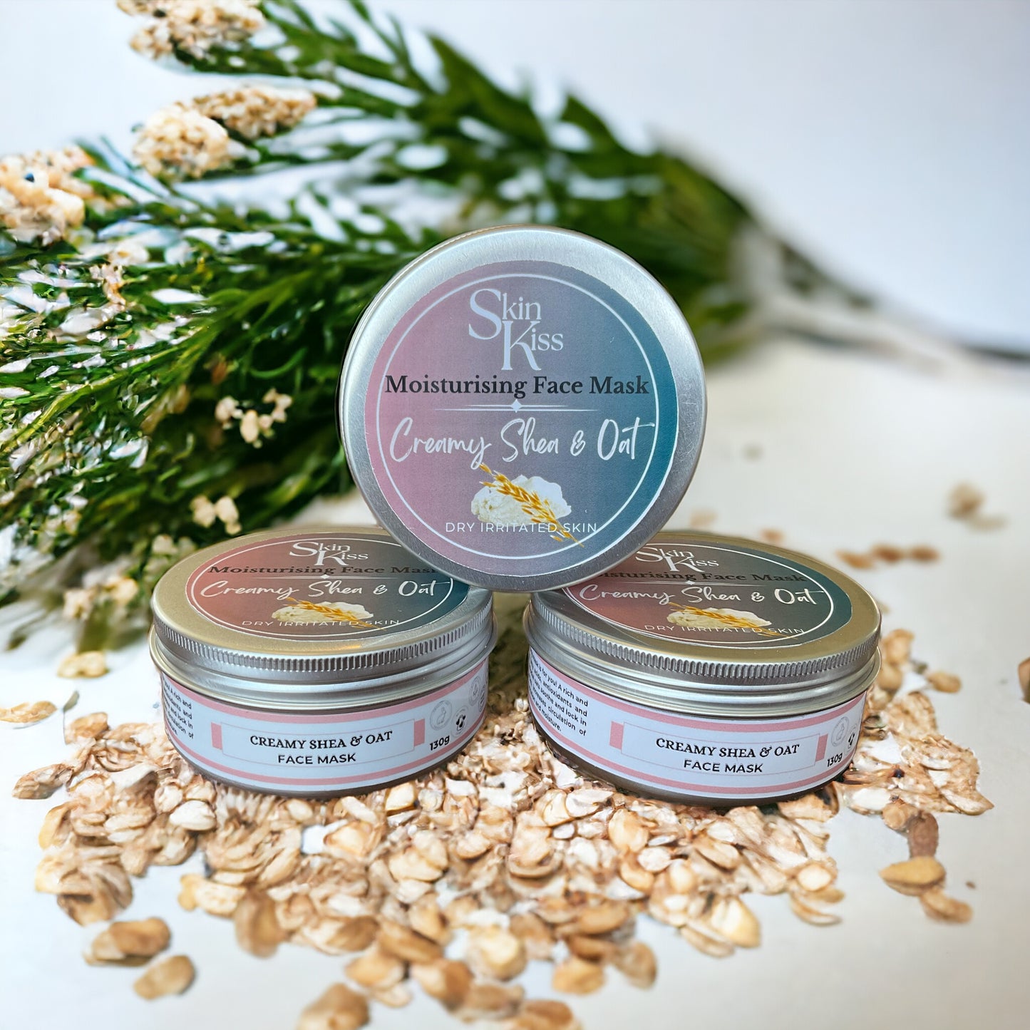 Creamy Oat & Shea Face Mask (Dry Skin)