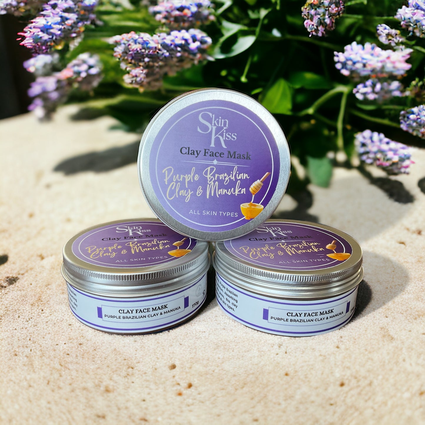 Purple Brazilian Clay Face Mask (All Skin Types)