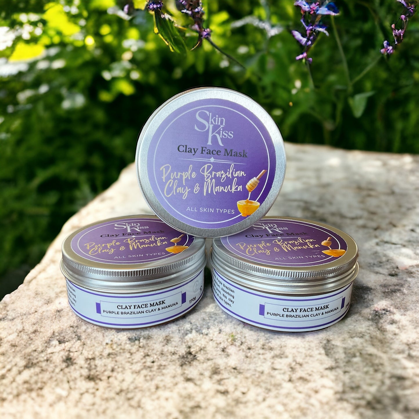 Purple Brazilian Clay Face Mask (All Skin Types)