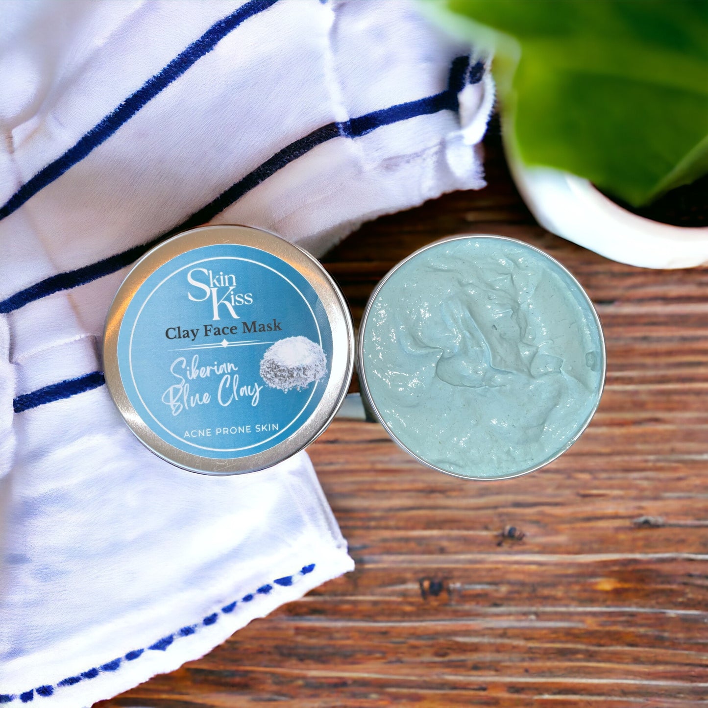 Siberian Blue Clay Face Mask (Acne prone skin)