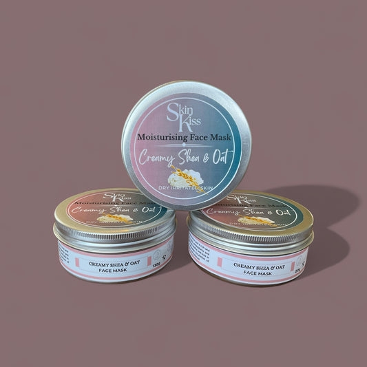 Creamy Oat & Shea Face Mask (Dry Skin)