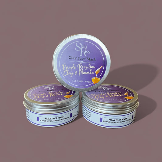 Purple Brazilian Clay Face Mask (All Skin Types)